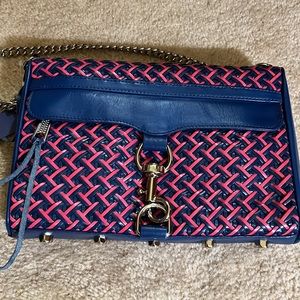 NWT Rebecca Minkoff MAC clutch in color “Poppy, Pink“